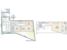 【東京都/目黒区下目黒】目黒区下目黒4丁目 中古一戸建て 間取り図