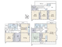【神奈川県/川崎市川崎区田島町】川崎市川崎区田島町 中古一戸建て 間取り図