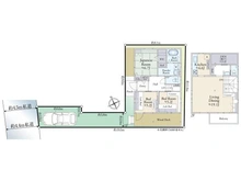 【東京都/品川区西大井】品川区西大井4丁目 中古一戸建て 間取り図