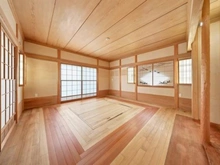 【東京都/大田区久が原】東京都大田区久が原5丁目 こだわりの無垢材をふんだんに使用した応接室