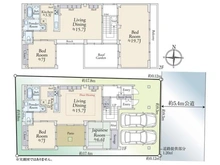 【東京都/江東区亀戸】東京都江東区亀戸3丁目 間取り図
