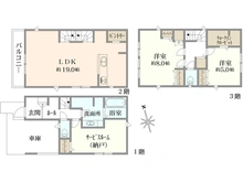 【埼玉県/さいたま市浦和区本太】さいたま市浦和区本太5丁目　戸建 間取り図