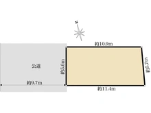 【埼玉県/さいたま市浦和区本太】さいたま市浦和区本太5丁目　戸建 区画図