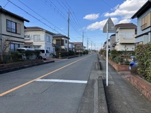 【埼玉県/比企郡川島町八幡】比企郡川島町八幡二丁目　戸建 前面道路