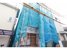 【埼玉県/さいたま市浦和区瀬ヶ崎】さいたま市浦和区瀬ヶ崎12期　1号棟 建築中の外観