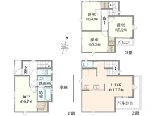 【東京都/板橋区大山金井町】板橋区大山金井町 中古戸建 間取り図