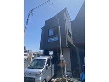 【東京都/品川区西五反田】品川区西五反田4丁目新築戸建　2号棟 建築中の外観