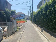【東京都/品川区西五反田】品川区西五反田4丁目新築戸建　2号棟 前面道路