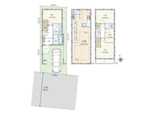 【神奈川県/川崎市多摩区宿河原】川崎市多摩区宿河原4丁目新築戸建　E号棟 間取り図