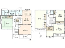 【東京都/町田市三輪緑山】町田市三輪緑山2丁目 間取り図