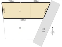 【東京都/町田市玉川学園】町田市玉川学園3丁目　新築戸建　1号棟 区画図
