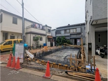 【東京都/文京区小日向】文京区小日向3丁目　新築戸建 建築中の外観