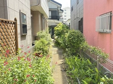 【神奈川県/大和市中央林間】大和市中央林間1丁目　戸建 アプローチ