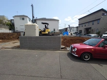 【神奈川県/藤沢市湘南台】藤沢市湘南台3丁目　新築戸建　2号棟/全3棟 現地（建築前）