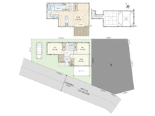【神奈川県/藤沢市羽鳥】藤沢市羽鳥3丁目 新築戸建 A号棟/全2棟 間取り図