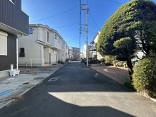 【神奈川県/茅ヶ崎市共恵】茅ヶ崎市共恵2丁目　戸建 前面道路