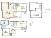 【東京都/杉並区上荻】杉並区上荻2丁目　中古戸建 間取り図