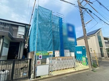 【東京都/調布市佐須町】調布市佐須町5丁目　新築戸建 建築中の外観