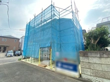【東京都/調布市佐須町】調布市佐須町5丁目　新築戸建 建築中の外観