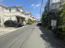 【東京都/調布市菊野台】プラウドシーズンつつじヶ丘 前面道路