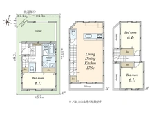 【東京都/大田区池上】池上二丁目借地権付新築戸建　A棟 間取り図
