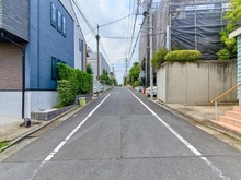 【東京都/目黒区緑が丘】目黒区緑が丘二丁目借地権付戸建 前面道路