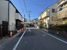 【東京都/目黒区緑が丘】セキュレア目黒緑が丘3丁目戸建　1号棟 前面道路