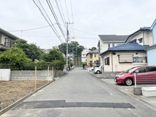 【東京都/町田市成瀬台】町田市成瀬台2丁目　新築戸建1号棟 前面道路