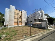 【神奈川県/横浜市港北区日吉本町】港北区日吉本町3丁目　新築戸建　B号棟/全3棟 建築中の外観