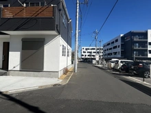 【神奈川県/川崎市高津区蟹ケ谷】高津区蟹ケ谷　新築戸建 前面道路