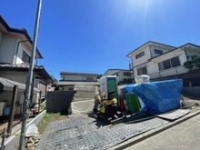 【神奈川県/横浜市金沢区釜利谷西】横浜市金沢区釜利谷西二丁目　新築戸建 建築中の外観