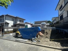 【神奈川県/横浜市金沢区釜利谷西】横浜市金沢区釜利谷西二丁目　新築戸建 建築中の外観