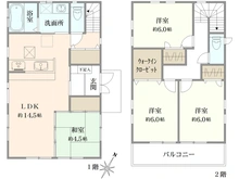 【神奈川県/三浦市南下浦町上宮田】三浦市南下浦町上宮田　戸建 間取り図