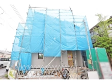 【神奈川県/川崎市宮前区神木本町】川崎市宮前区神木本町4丁目　新築戸建て 建築中の外観