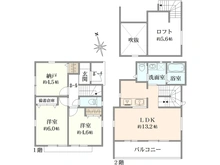 【神奈川県/川崎市宮前区神木本町】川崎市宮前区神木本町4丁目　新築戸建て 間取り図