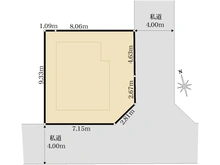 【神奈川県/川崎市宮前区神木本町】川崎市宮前区神木本町4丁目　新築戸建て 区画図