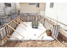 【神奈川県/川崎市宮前区犬蔵】川崎市宮前区犬蔵2丁目　新築戸建て 建築中の外観