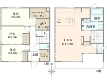 【神奈川県/藤沢市柄沢】藤沢市柄沢中古戸建 間取り図