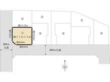 【東京都/西東京市新町】西東京市新町4丁目新築戸建　1号棟 区画図