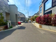 【東京都/小金井市前原町】プラウドシーズン武蔵小金井テラス第2街区 前面道路