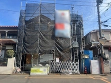 【埼玉県/新座市片山】新座市片山2丁目　新築戸建 建築中の外観