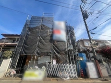 【埼玉県/新座市片山】新座市片山2丁目　新築戸建 建築中の外観