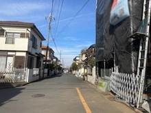 【埼玉県/新座市片山】新座市片山2丁目　新築戸建 前面道路