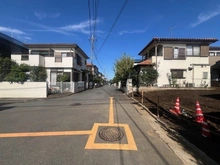 【埼玉県/新座市片山】新座市片山2丁目　新築戸建 前面道路