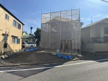 【東京都/杉並区永福】杉並区永福3丁目　新築戸建　B号棟 建築中の外観