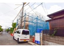 【東京都/東久留米市中央町】東久留米市中央町4丁目　新築戸建　2号棟 建築中の外観