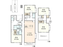 【東京都/中野区弥生町】中野区弥生町5丁目　中古戸建 間取り図