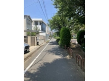 【東京都/目黒区柿の木坂】目黒区柿の木坂2丁目　中古戸建 前面道路