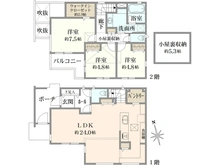 【東京都/小平市上水南町】グローイングスクエア小平上水南町 間取り図