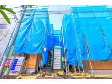 【東京都/世田谷区祖師谷】祖師谷4丁目新築戸建A号棟 建築中の外観